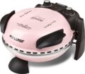 G3 Ferrari EVO Forno Pizza Delizia G10006 pizzasütő, 1200W, rózsaszín