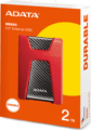 ADATA HD650 2TB (2,5", USB3.1, ütésálló, piros)