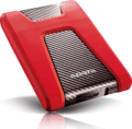 ADATA HD650 2TB (2,5", USB3.1, ütésálló, piros)