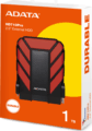 ADATA HD710 Pro 1TB (2,5", USB3.1, ütésálló, piros)