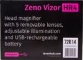 Levenhuk Zeno Vizor HR4 fejre rögzíthető, tölthető nagyító