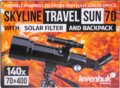 Levenhuk Skyline Travel Sun 70 teleszkóp