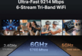 TP-Link Archer BE550 (Wi-Fi 7, BE9300, tri-band, 2,5Gbps, USB 3.0)