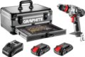 Graphite Energy+ 58G022-PS15 18V Li-Ion Akkus Fúró-Csavarozó, Alumínium Koffer, 109 Kiegészítő, 2 x 18V/2.0Ah akku