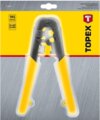 Topex 32D408 Krimpelőfogó, 185mm, Telefonfogó