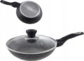 Tiross TS-1255P márvány bevonatú serpenyő fedővel, 26 cm