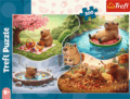 Trefl, Négy évszak kapibarákkal puzzle, 300 darabos