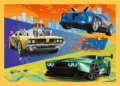 Trefl, Hot Wheels járművek puzzle 4 az 1-ben, 35, 48, 54, 70 darabos