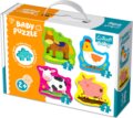 Trefl, Kisállatok a farmon baba puzzle, 18 darabos