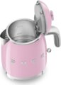 SMEG Retro Mini vízforraló, 0,8 l, rózsaszín