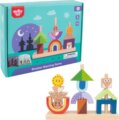 Tooky Toy, Fa Montessori építőjáték, Kirándulás nappal és éjjel
