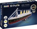 Revell, 3D RMS Titanic LED Edition puzzle, 266 darabos