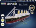 Revell, 3D RMS Titanic LED Edition puzzle, 266 darabos