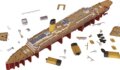 Revell, 3D RMS Titanic LED Edition puzzle, 266 darabos