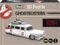 Revell, 3D Szellemirtók Ecto-1 puzzle, 154 darabos