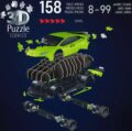 Ravensburger, 3D Lamborghini Huracan puzzle, zöld, 108 darabos