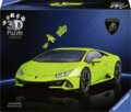 Ravensburger, 3D Lamborghini Huracan puzzle, zöld, 108 darabos