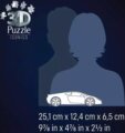 Ravensburger, 3D Lamborghini Huracan puzzle, zöld, 108 darabos