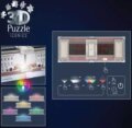Ravensburger, 3D Buckingham-palota puzzle LED izzóval, 216 darabos