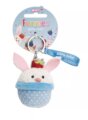 NICI, Muffin nyuszi plüss kulcstartó, 7 cm