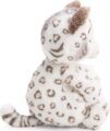 NICI, Alvó hópárduc plüssfigura kosárban, 12 cm
