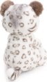 NICI, Alvó hópárduc plüssfigura kosárban, 12 cm