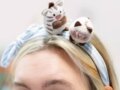 NICI MyMochi, Stripey a zebra mini plüssfigura, 5 cm