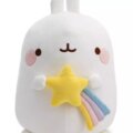 NICI, Molang a nyuszi csillaggal plüssfigura, 12 cm