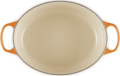 Le Creuset Signature ovális öntöttvas sütő-főzőedény, 40cm, 13,9 l, vulkán