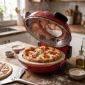Home HGPZ30 pizzasütő, 1200W, fekete