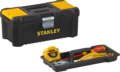Stanley STST1-75515 Szerszámosláda, 12,5", 18.01 x 13 x 32.51 cm, fémcsatos, fedélben, csavartartó