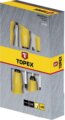 Topex 39D504 csavarhúzó készlet, 6 részes, üthető