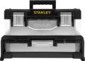 Stanley 195830 szerszámosláda, 20", 55 x 28 x 34 cm, fiókkal, galvanizált, fém-műanyag