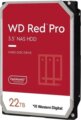 Western Digital Red Pro 22TB NAS merevlemez (3,5", SATA3, 7200rpm, 512MB cache)