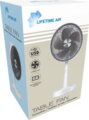 Lifetime Air 24363 akkumulátoros asztali ventilátor