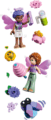 LEGO® Friends, Körhinta virágokkal és tündérekkel