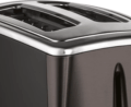 Russell Hobbs Matte Black 26150-56 kenyérpirító, 2 szeletes, matt fekete