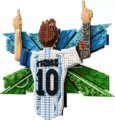 LEGO® Editions, Lionel Messi, Gólöröm