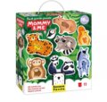 Banana Panda, Első óriás kirakóm, Állatok és kicsinyeik
