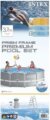 Intex MetalPrism merev falú prémium medence szett, 366 cm