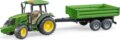 Bruder, John Deer 5115M traktor utánfutóval