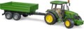 Bruder, John Deer 5115M traktor utánfutóval