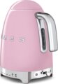 SMEG Retro vízforraló állítható hőfokkal, 1,7 l, rózsaszín