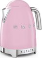 SMEG Retro vízforraló állítható hőfokkal, 1,7 l, rózsaszín