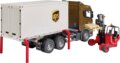 Bruder Scania UPS teherautó targoncával