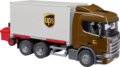 Bruder Scania UPS teherautó targoncával