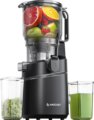Amzchef CE-SJ-036C-BK lassú gyümölcsprés, 250W, fekete