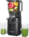 Amzchef CE-SJ-036C-BK lassú gyümölcsprés, 250W, fekete