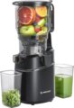 Amzchef CE-SJ-036C-BK lassú gyümölcsprés, 250W, fekete