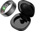 Colmi R02 okosgyűrű, 12-es méret, 21,3mm (fekete) + töltőtok